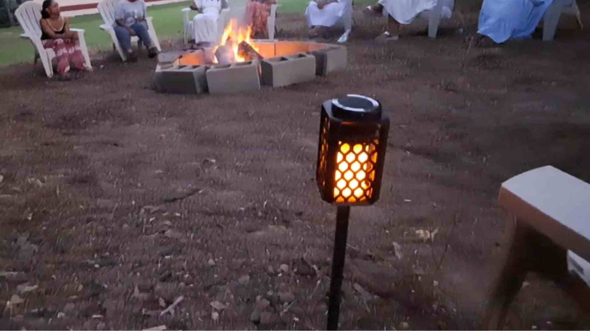 Bennu Center Fire pit bonfire experience spoken word session